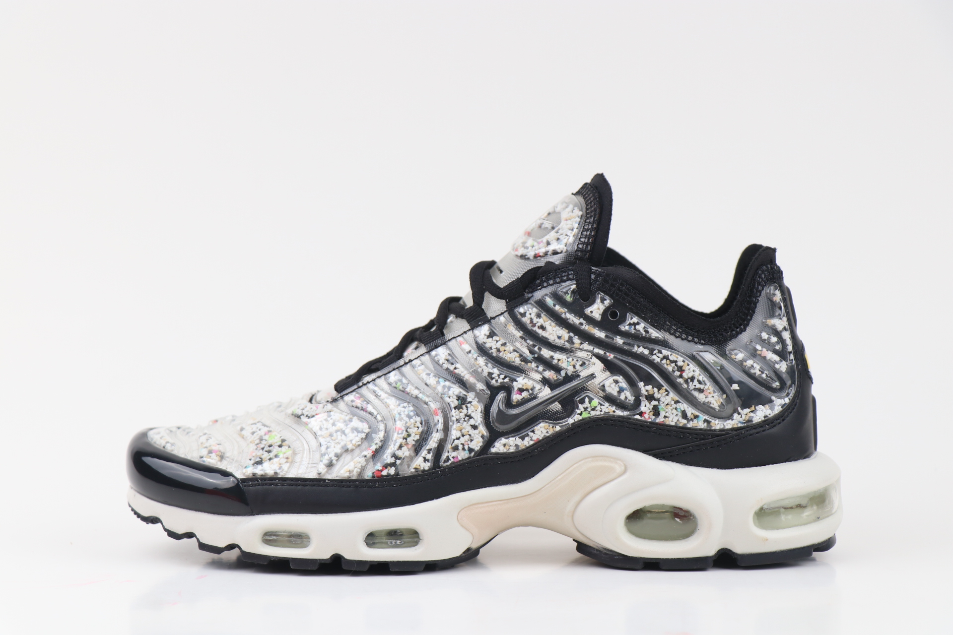 2021 Nike Air Max Plus LX Ink Black White Running Shoes - Click Image to Close